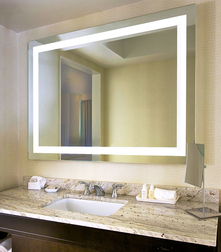 Зеркало с подсветкой для ванной комнаты LM-0910080
