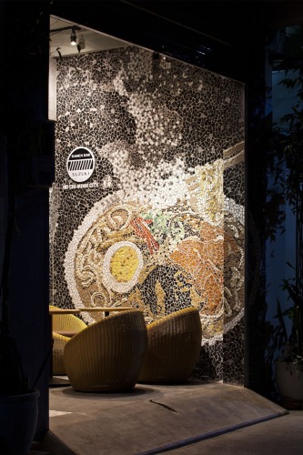 Мозаика в интерьере дома, как основной элемент декора